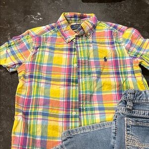 Polo by Ralph Lauren Vibrant Plaid Men's Shirt